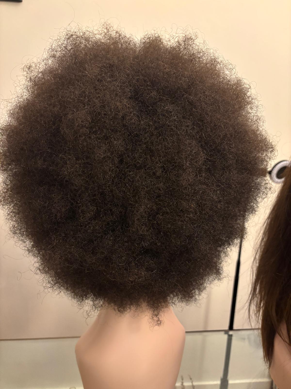 perruque en afro crepue 8' - vue 2