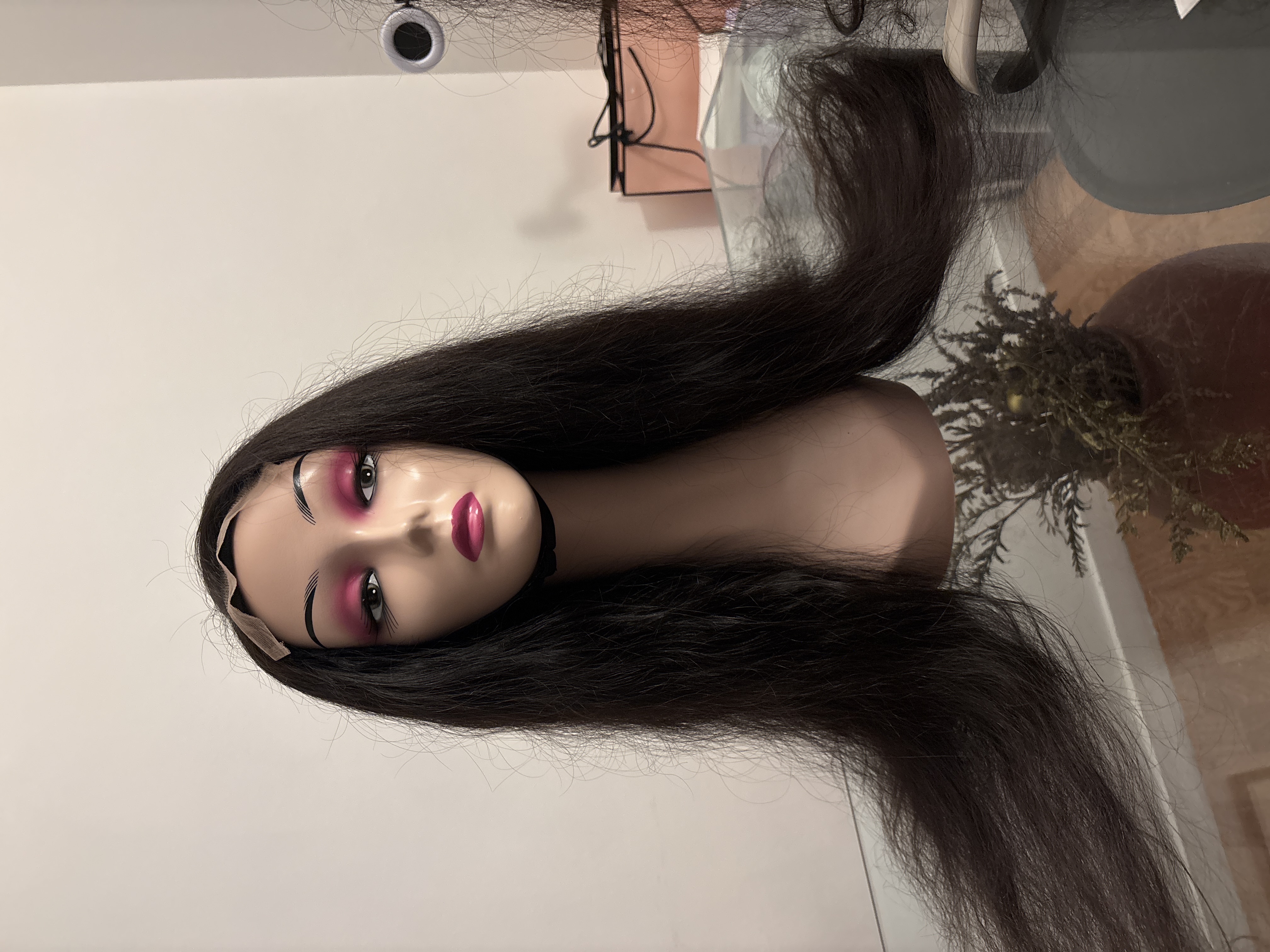 Perruque natural straight 28’