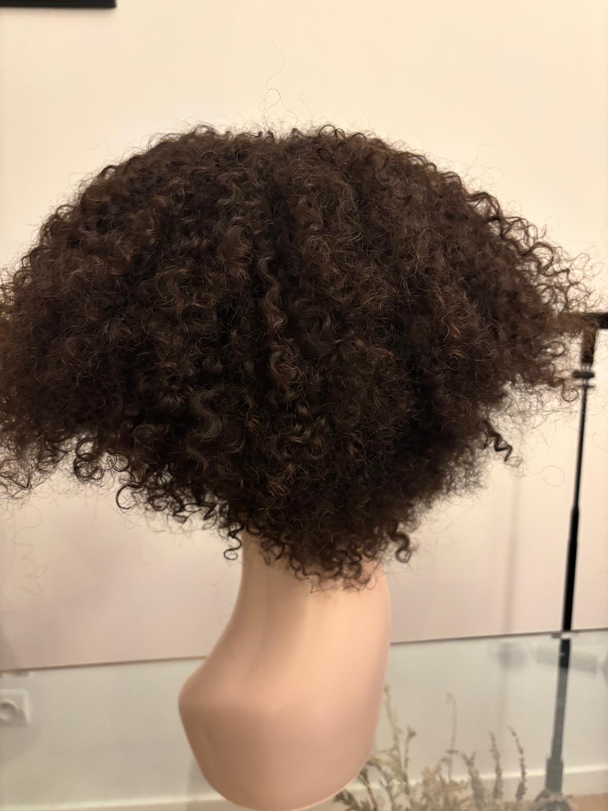 Perruque en afro kinky 12' - vue 2