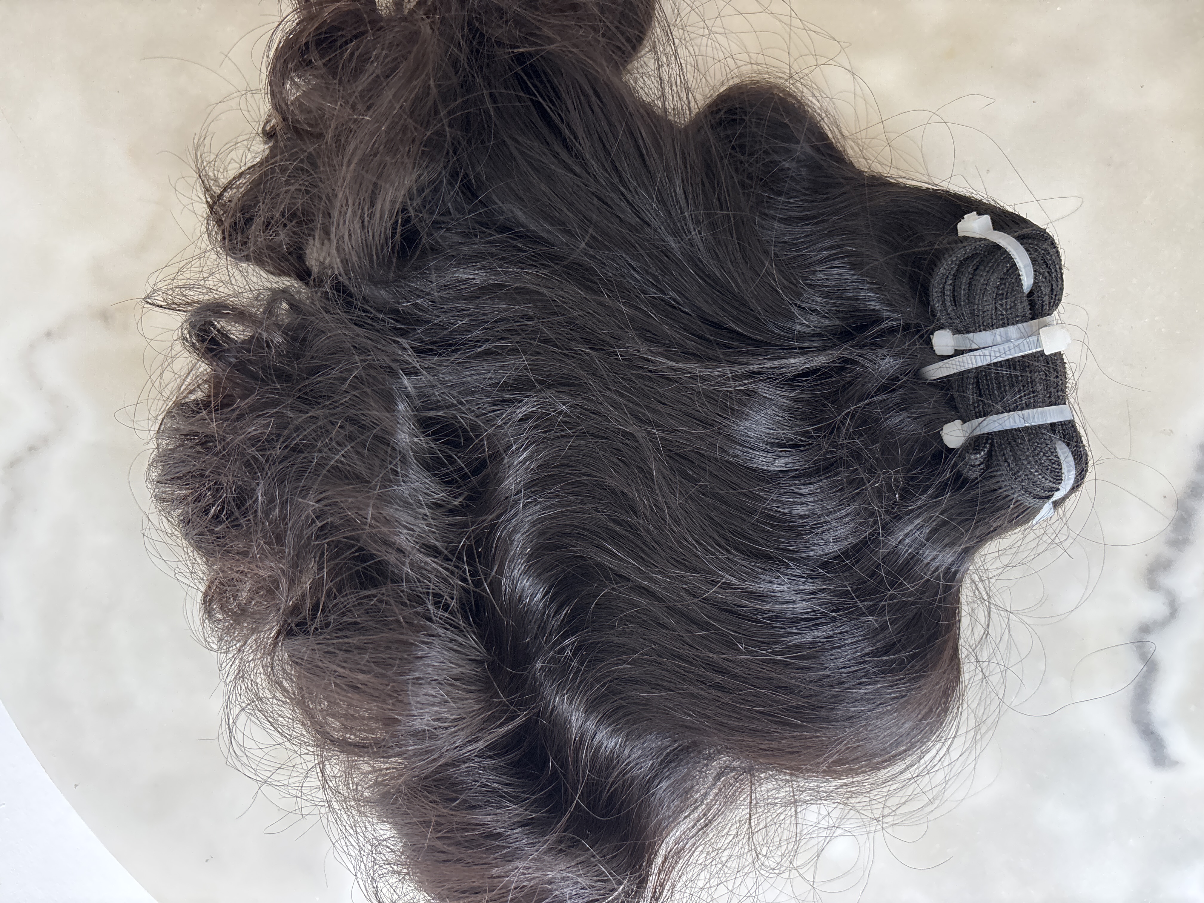 Tissage Double densité curly - vue 2