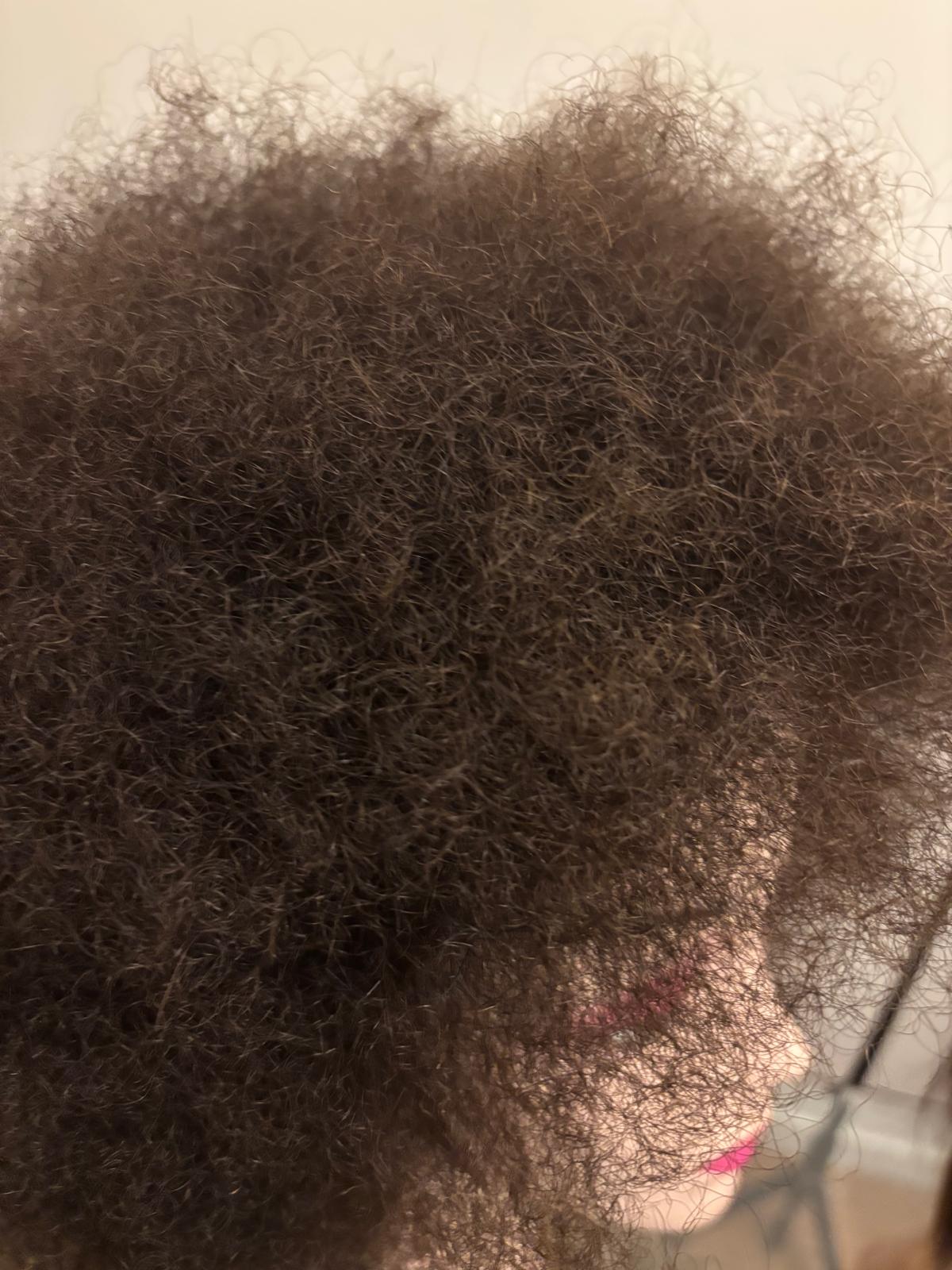 perruque en afro crepue 8' - vue 3