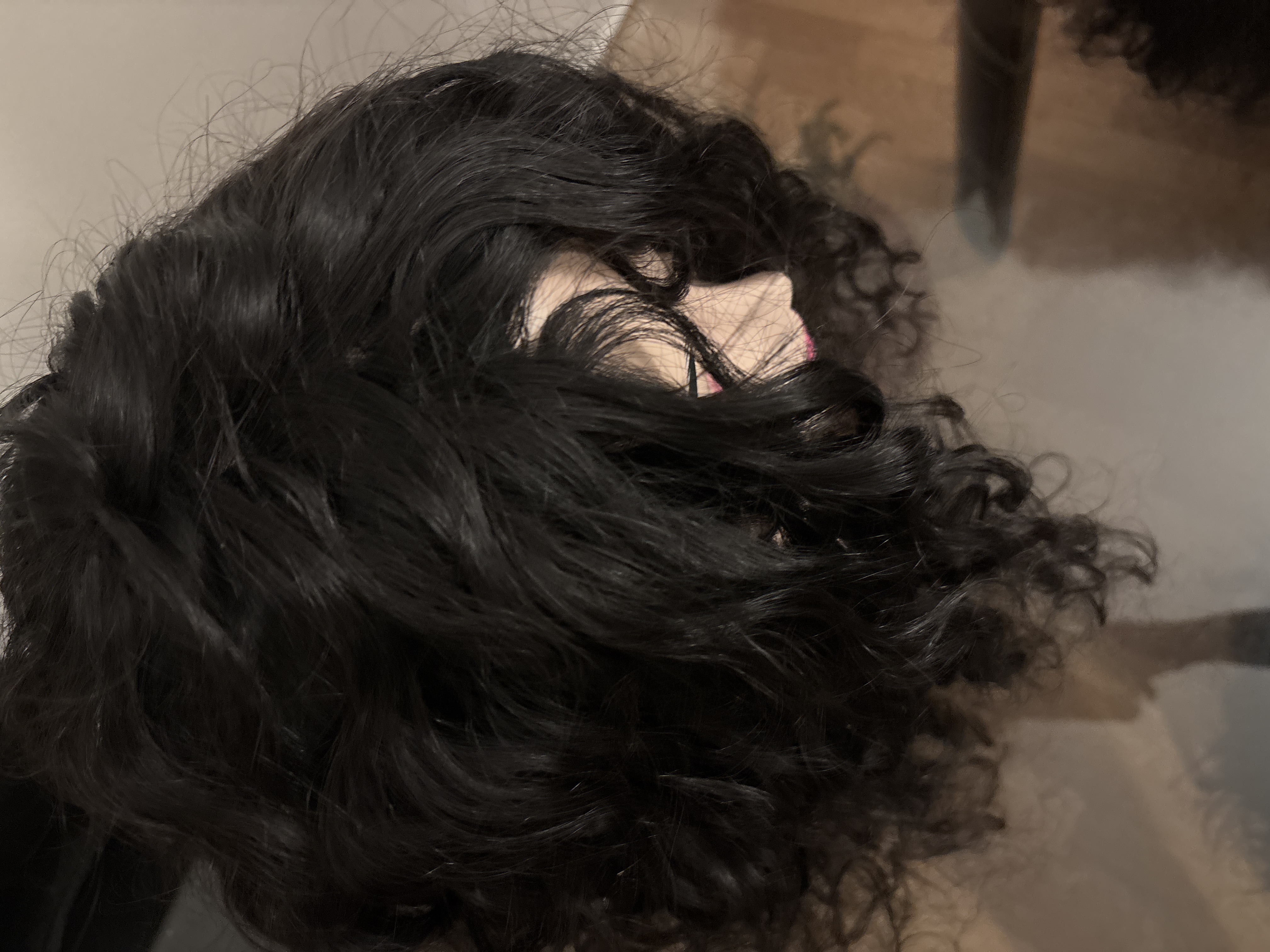 Perruque 20’ curly - vue 4