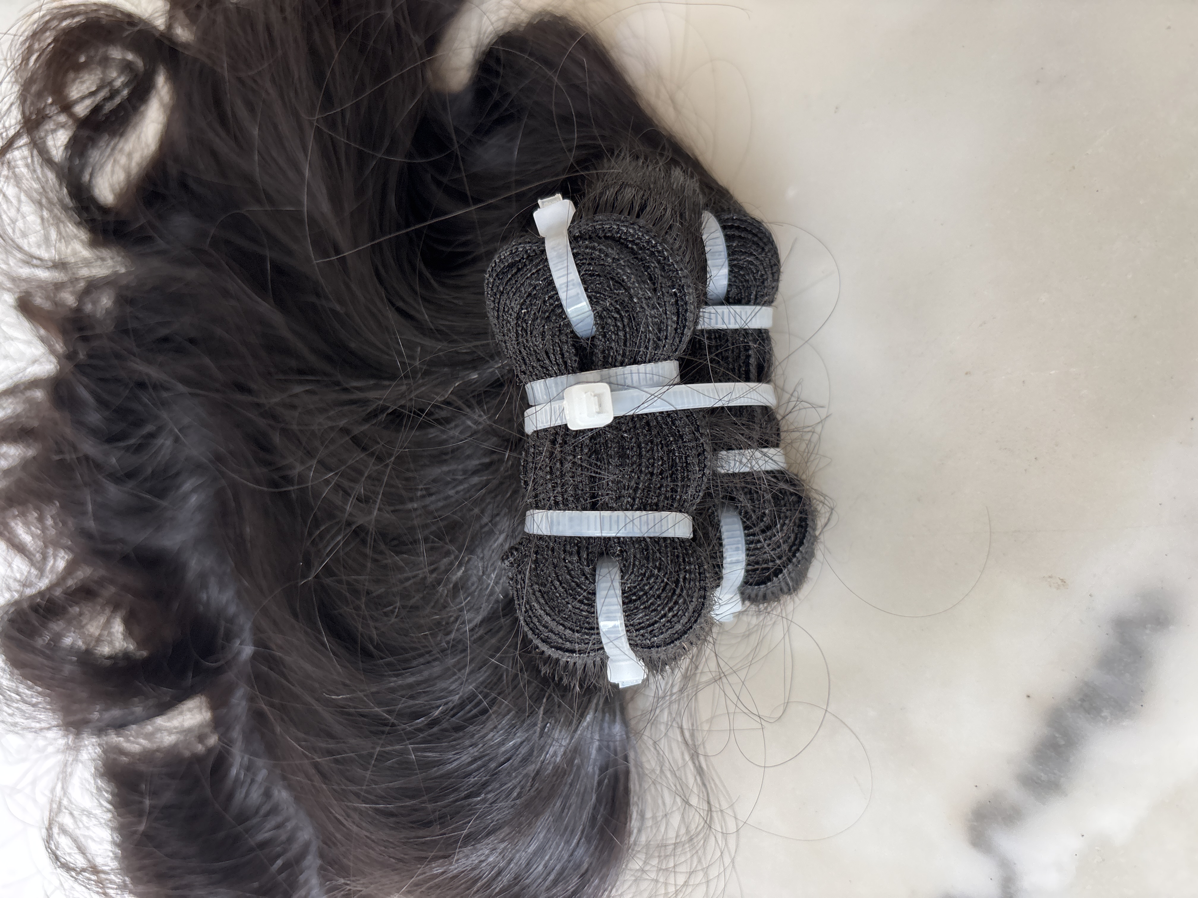 Tissage Double densité curly - vue 3